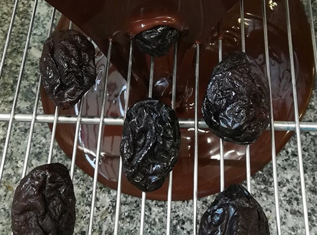 Pruneau au chocolat