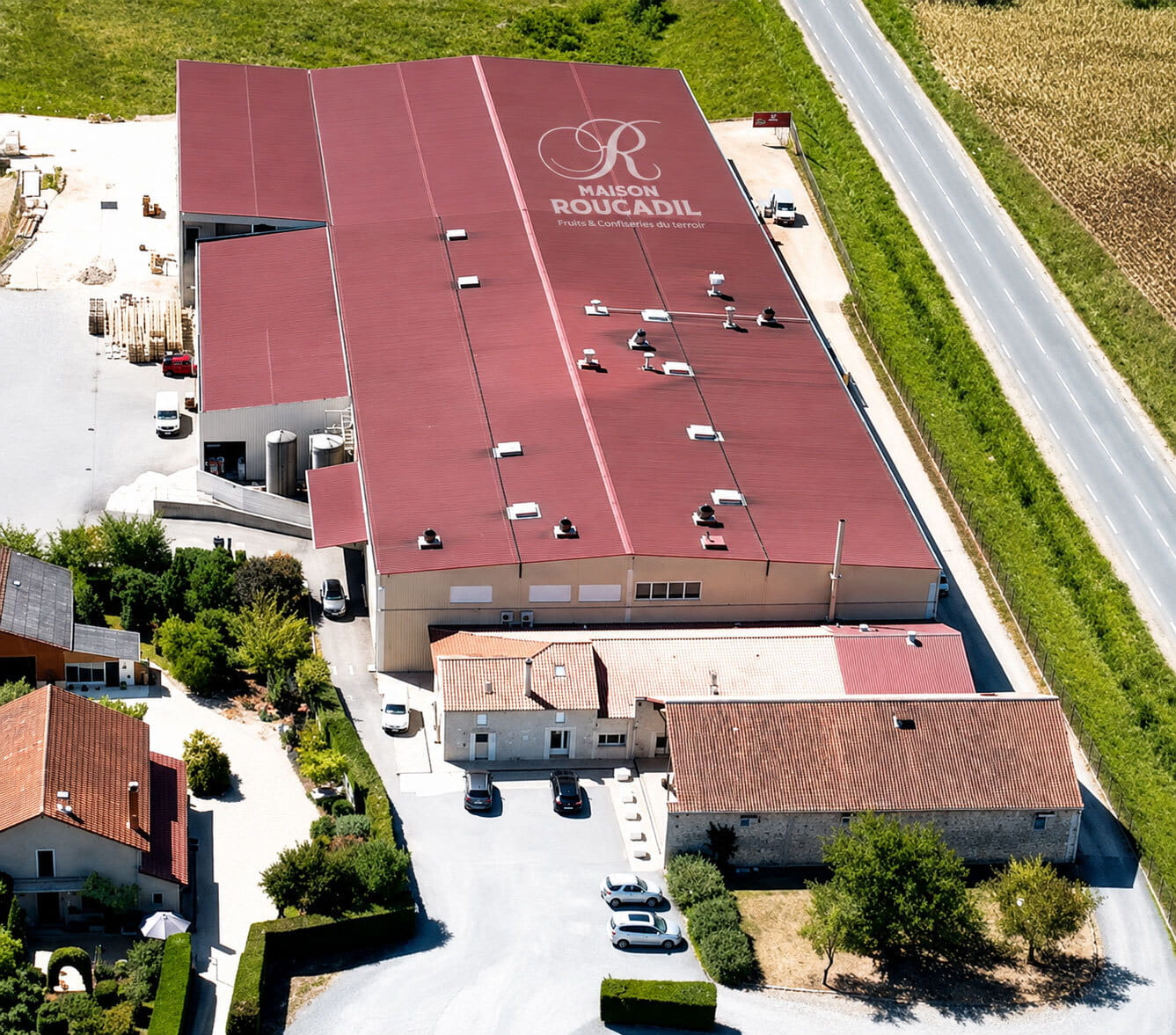 L'usine Maison Roucadil à Montayral